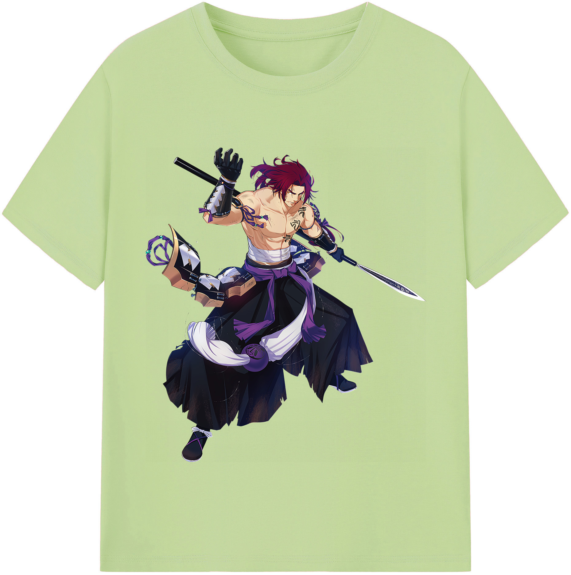 （画像用） 刀剣乱舞 Touken Ranbu 綿100％半袖Tシャツ（フロントプリント）